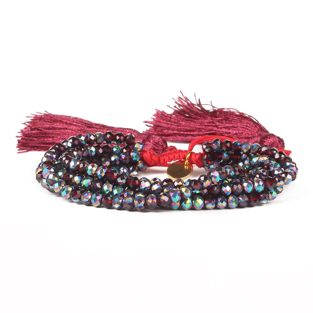 Imitated Crystal&cz Fashion Tassel Bracelet  (b-b0561-a) Nhgw1046-b-b0561-a