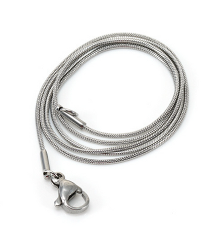 Simple Style Geometric Stainless Steel Plating Chain Necklace