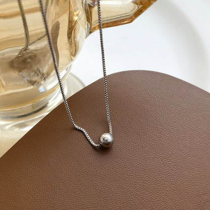 Simple Style Geometric Alloy Plating Necklace