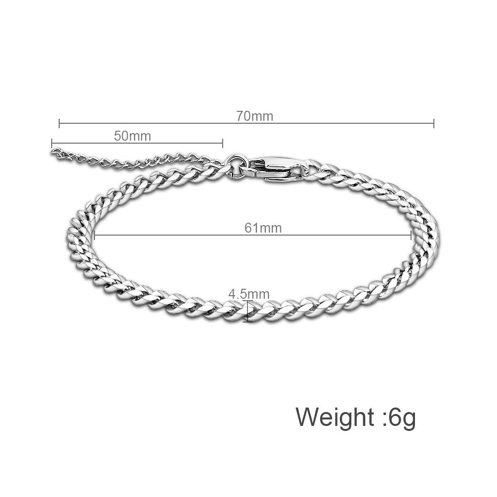 Fashion Solid Color Stainless Steel Bracelets Stainless Steel Bracelets