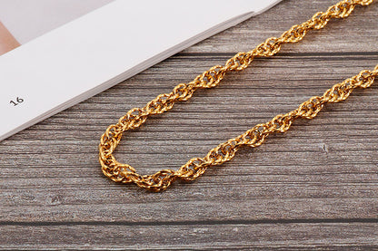 Fashion Hollow Splicing Stainless Steel Waist Chain Wholesale Gooddiy