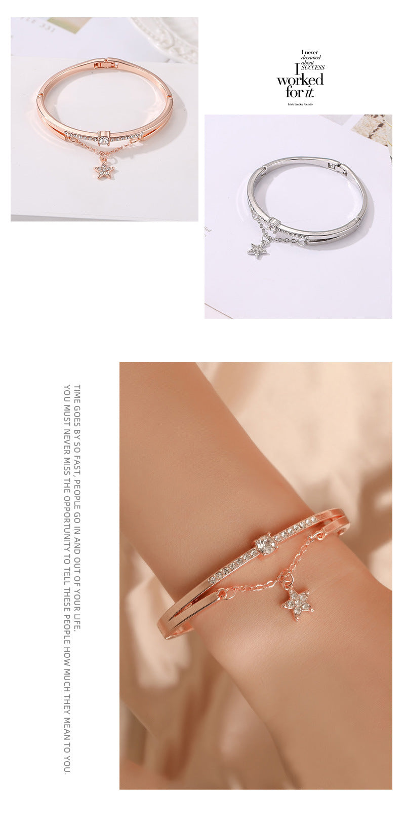 Korean Fashion Best Selling Bracelet Temperament Wild Love Geometric Bracelet Fashion Watch Wholesale