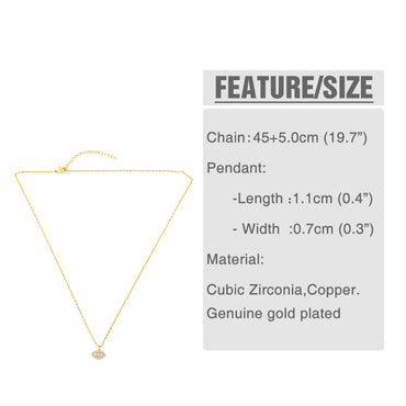 Fashion Cross 18k Gold Plated Necklace In Bulk