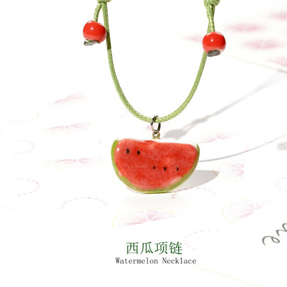 Simple Style Fruit Alloy Beaded Bracelets