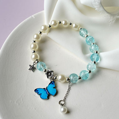 Fashion Butterfly Alloy Flowers Bracelets