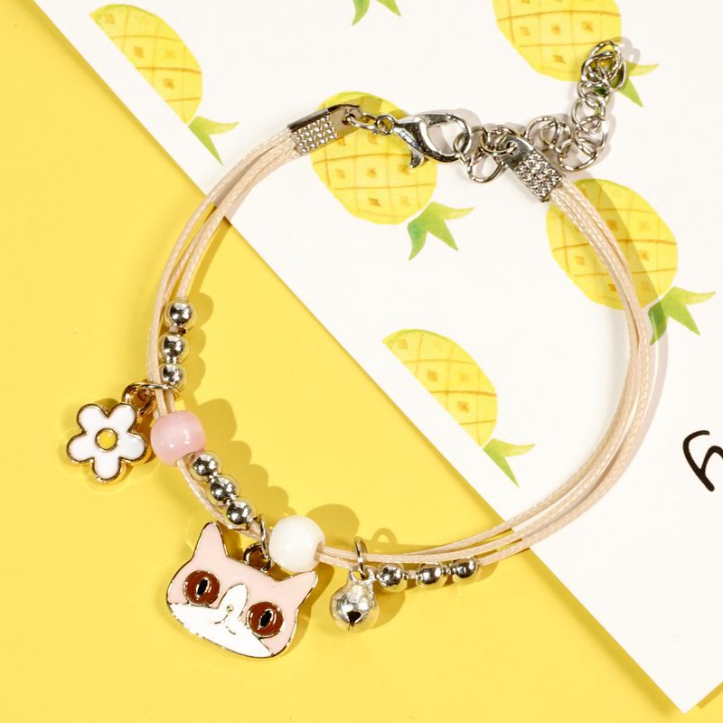 Simple Style Fruit Alloy Flowers Bracelets