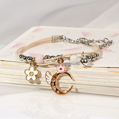 Simple Style Fruit Alloy Flowers Bracelets