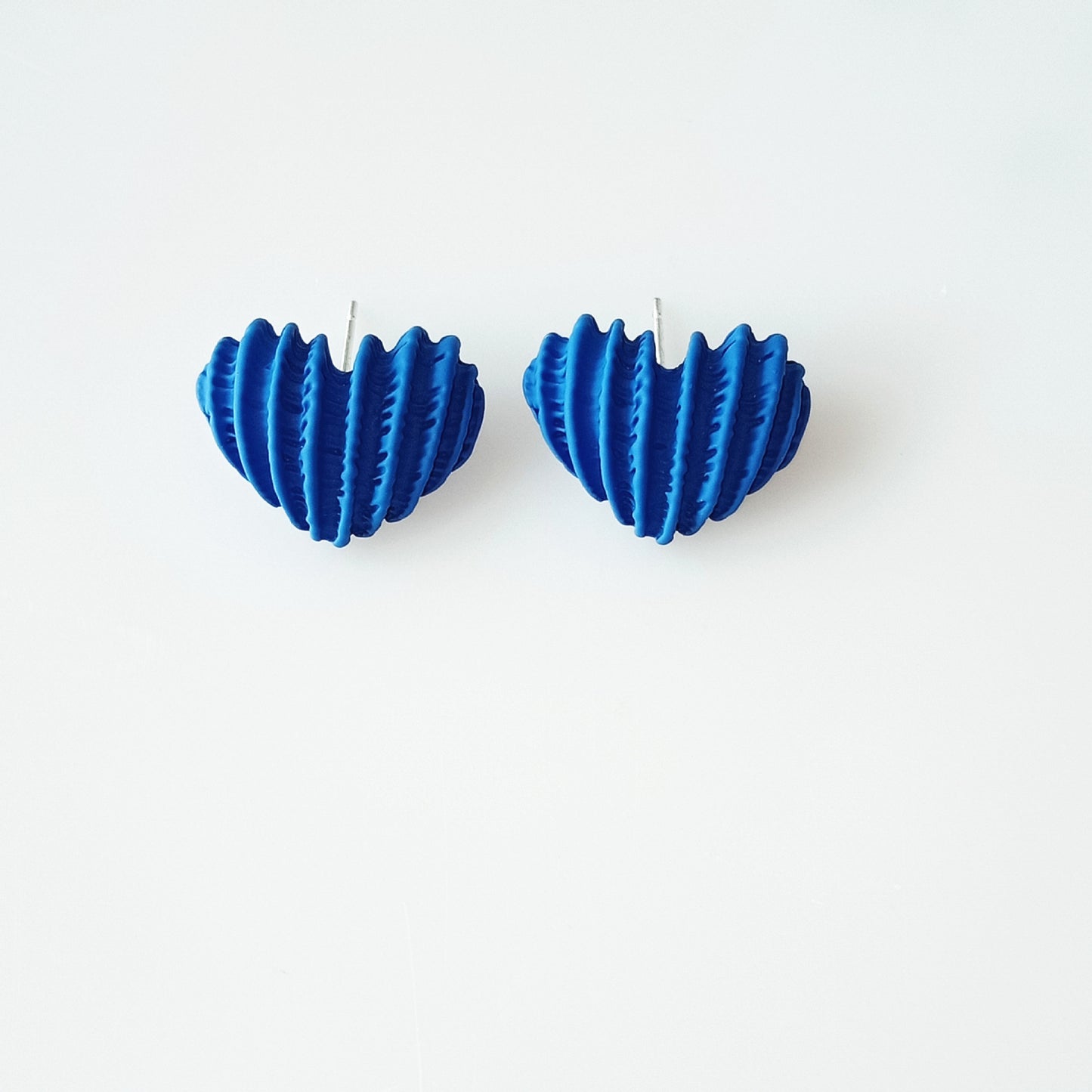 Simple Style Heart Shape Alloy Stoving Varnish Ear Studs