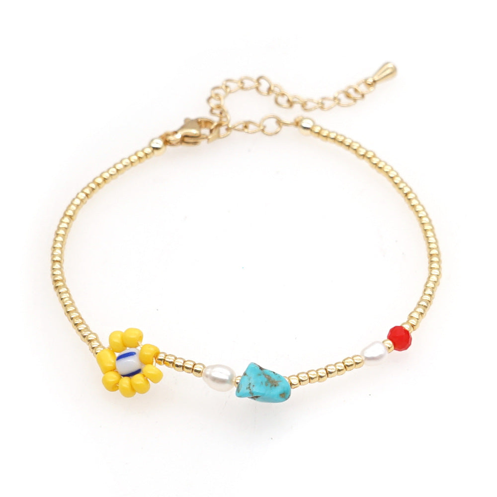 Fashion Pearl Miyuki Beads Bracelet