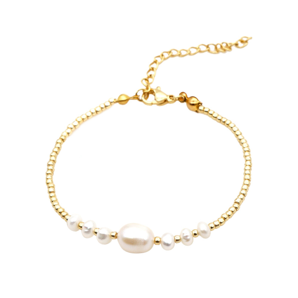 Fashion Pearl Miyuki Beads Bracelet