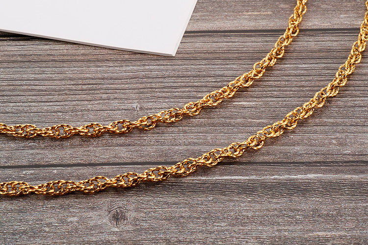 Fashion Hollow Splicing Stainless Steel Waist Chain Wholesale Nihaojewelry