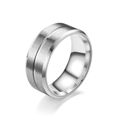 Fashion Geometric Stainless Steel Rings Metal Stainless Steel Rings 1 Piece