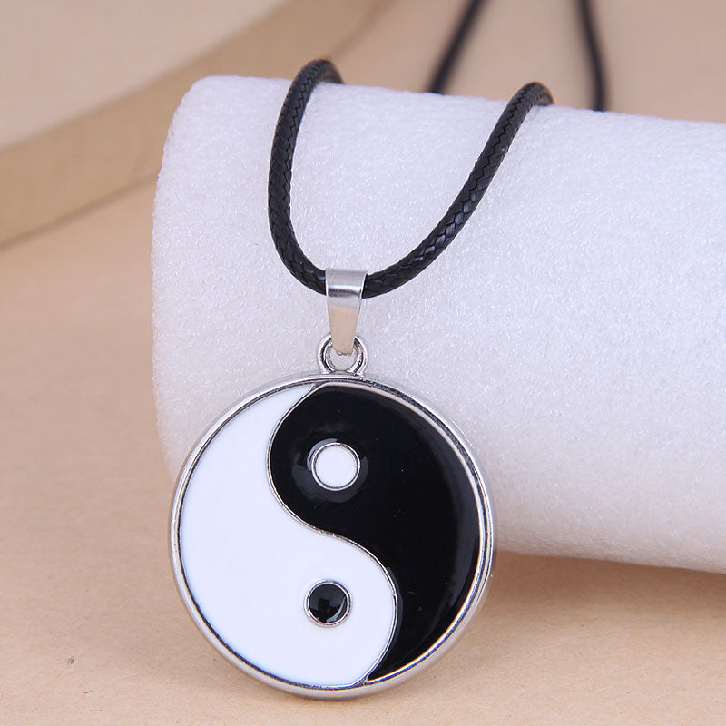 Simple Style Gossip Alloy Enamel Unisex Pendant Necklace 1 Piece