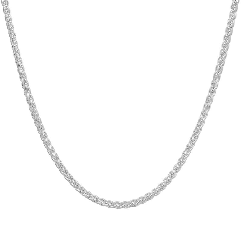 Simple Style Geometric Stainless Steel Plating Chain Necklace