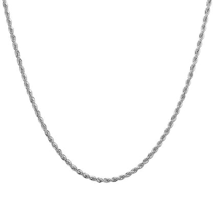 Simple Style Geometric Stainless Steel Plating Chain Necklace