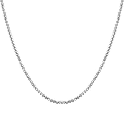 Simple Style Geometric Stainless Steel Plating Chain Necklace