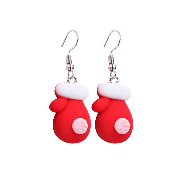 Cute Geometric Synthetic Resin Women's Earrings 1 Pair