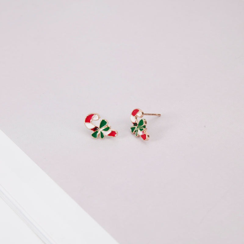 Cute Geometric Alloy Plating Women's Ear Studs 1 Pair