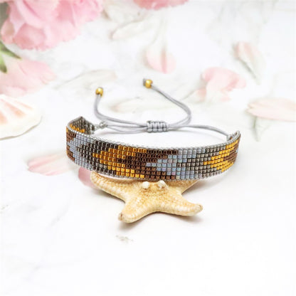 Simple Style Geometric Glass Beaded Women's Bracelets