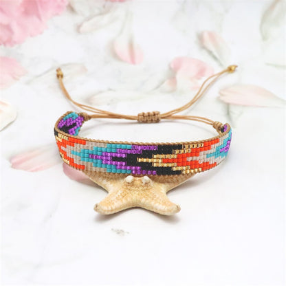 Simple Style Geometric Glass Beaded Women's Bracelets