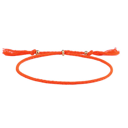 Simple Style Solid Color Rope Braid Women's Bracelets