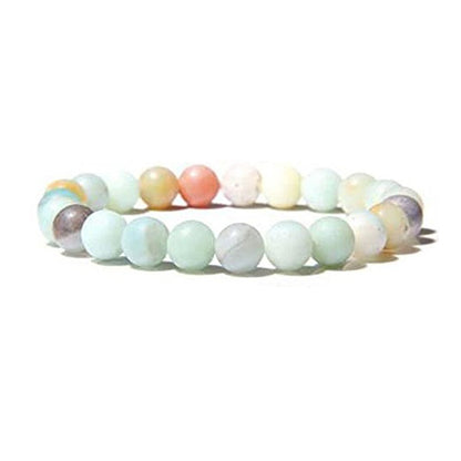 Simple Style Geometric Natural Stone Agate Bracelets