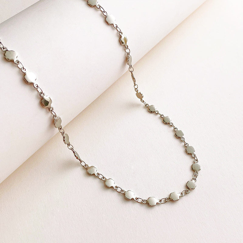 Fashion Geometric Titanium Steel Plating Necklace