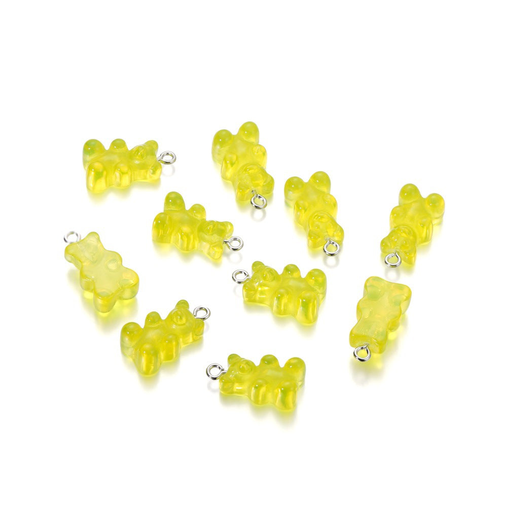 10 Pieces Resin Bear