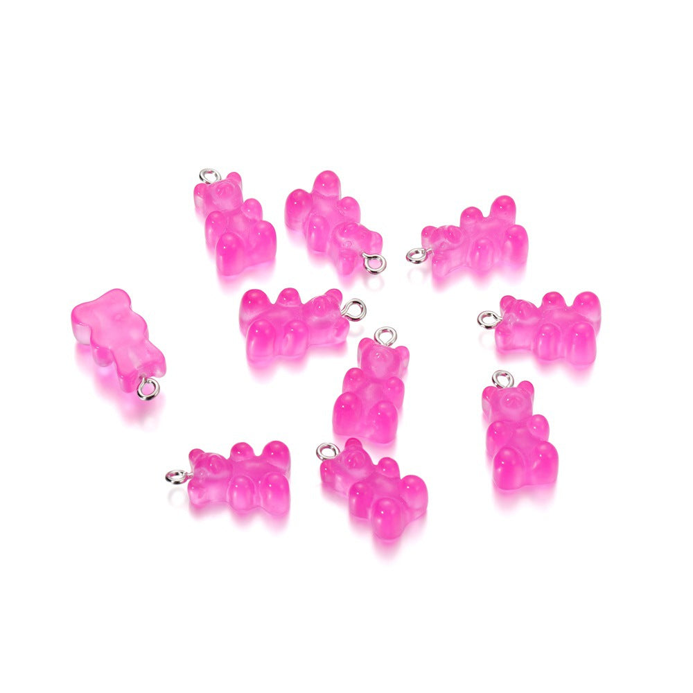 10 Pieces Resin Bear