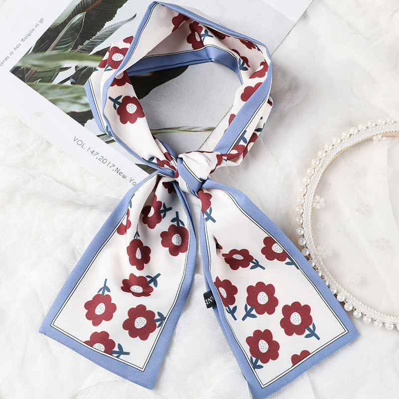 Retro Polka Dots Flower Cloth Stripe Hair Band