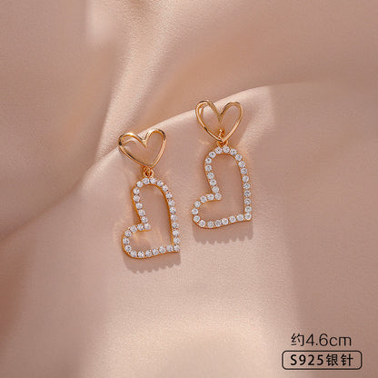 Lady Geometric Alloy Plating Artificial Pearls Women's Earrings 1 Pair