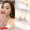 Lady Geometric Alloy Plating Artificial Pearls Women's Earrings 1 Pair