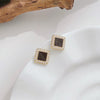 Lady Geometric Alloy Plating Artificial Pearls Women's Earrings 1 Pair