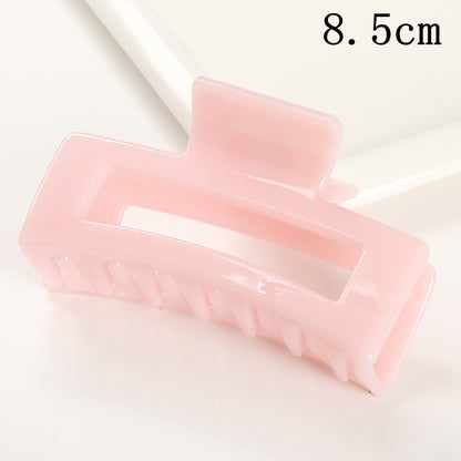 Fashion Rectangle Plastic Hair Claws 1 Piece