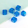 1 Piece 10 * 8mm Glass Square Eye Beads