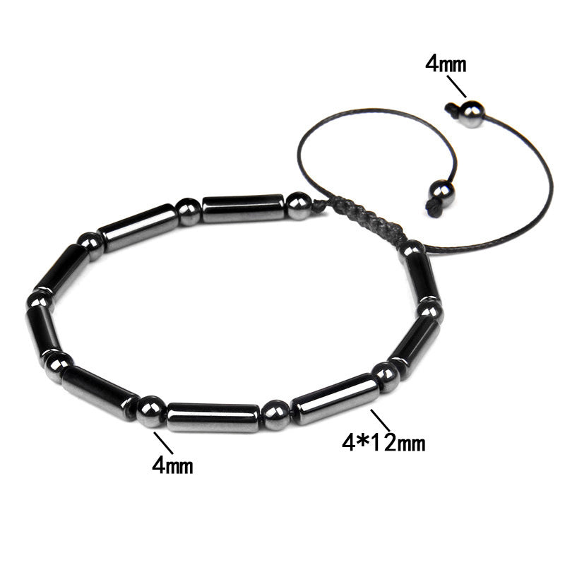 Retro Geometric Metal Handmade Men's Bracelets 1 Piece