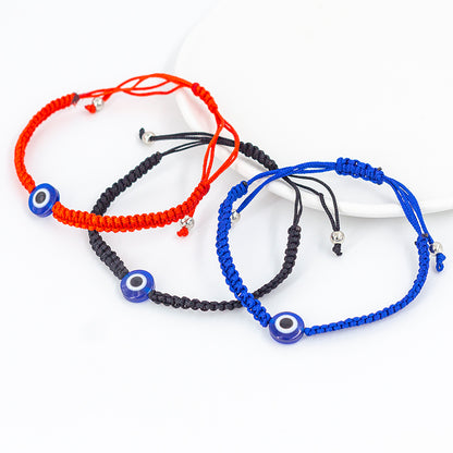 Fashion Eye Rope Beaded Unisex Bracelets