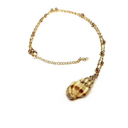 Simple Style Shell Alloy Plating Women's Pendant Necklace