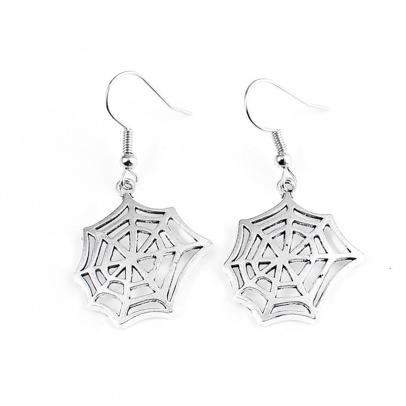 Retro Pumpkin Skull Alloy Plating Women's Drop Earrings 1 Pair