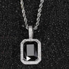 Fashion Geometric Copper Inlay Zircon Pendant Necklace 1 Piece