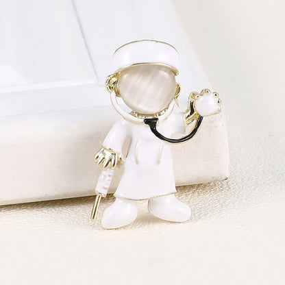 Fashion Doctor Nurse Alloy Women'S Brooches