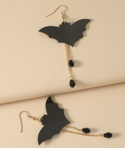 Gothic Pumpkin Spider Arylic Women's Drop Earrings 1 Pair