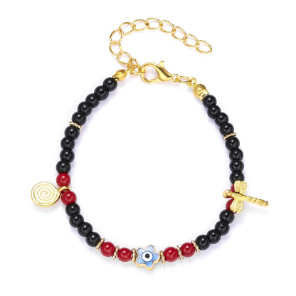 Fashion Eye Alloy Plating Unisex Bracelets 1 Piece