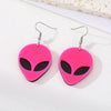 Fashion Skull Copper Plating Drop Earrings 1 Pair