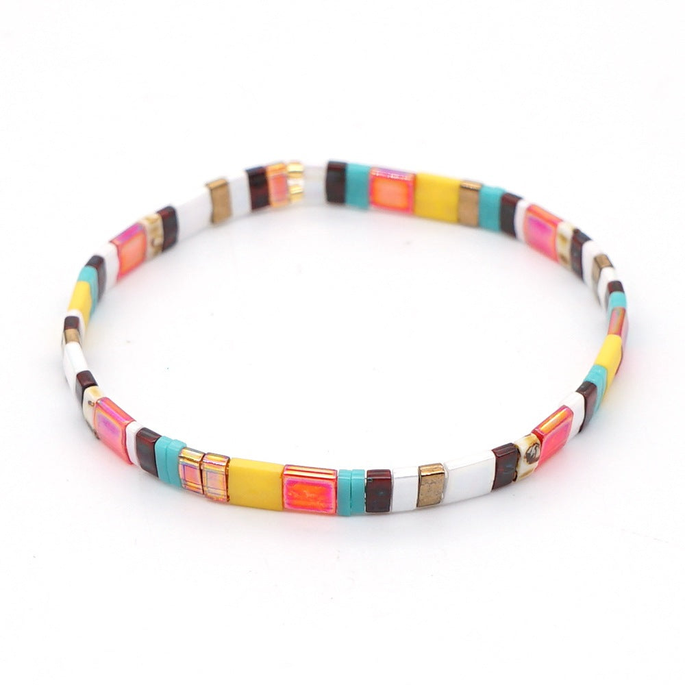 Bohemian Seaside Beach Wind Tila Beads Men And Women Bracelets Wholesale