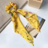 Fashion Ditsy Floral Cloth Printing Hair Tie 1 Piece