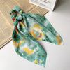 Fashion Ditsy Floral Cloth Printing Hair Tie 1 Piece