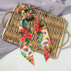 Fashion Ditsy Floral Cloth Printing Hair Tie 1 Piece