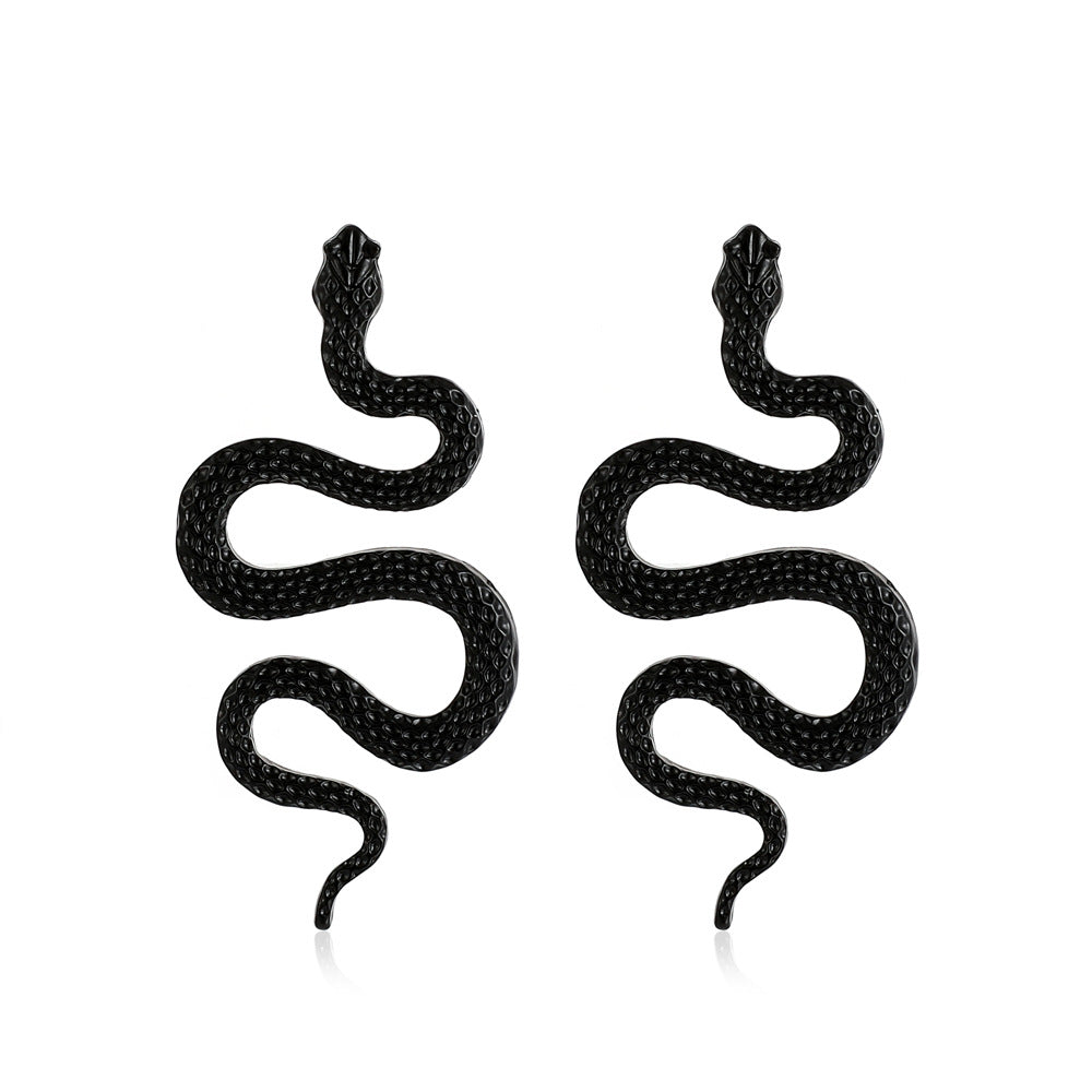 Fashion Snake Alloy Plating Women's Drop Earrings 1 Pair