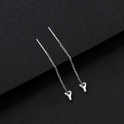 Simple Style Letter Sterling Silver Plating Ear Line 1 Piece